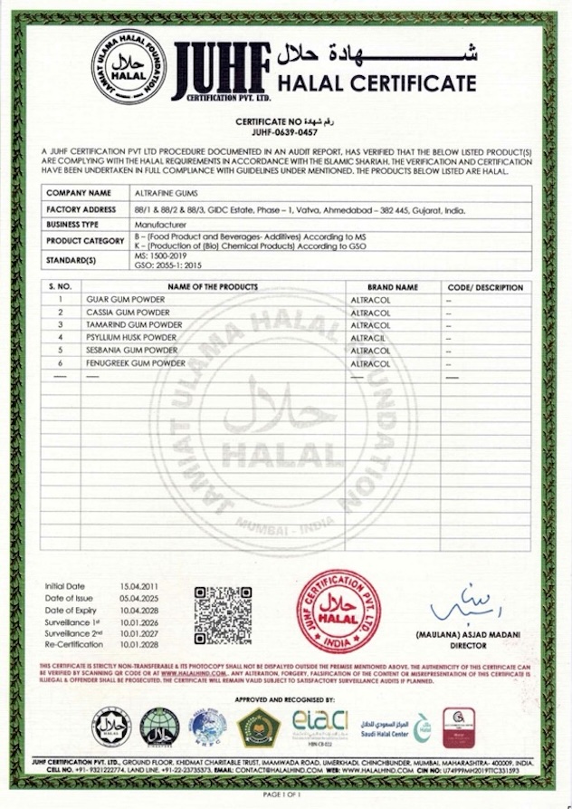 HALAL Certificate