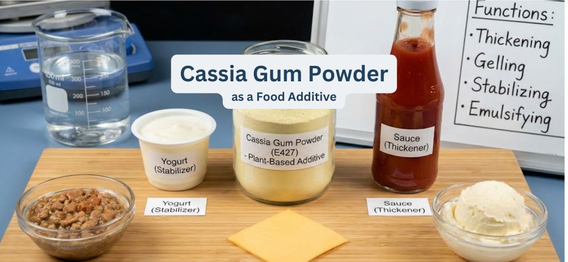 Uses of Cassia Gum Powder as a Food Additive