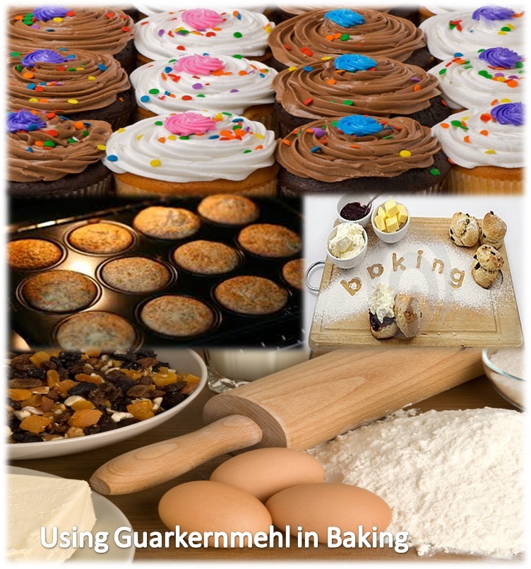 Using Guarkernmehl in Baking