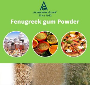 Growing Demand of Fenugreek Gum Powder 