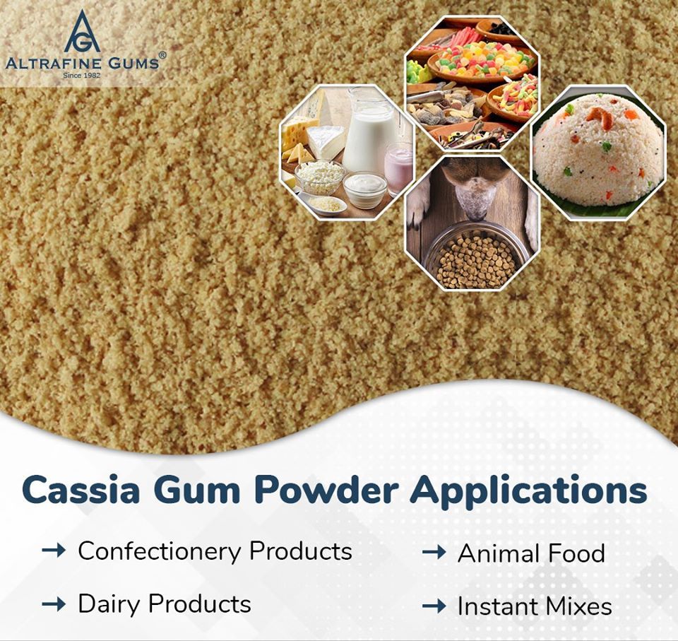 Cassia Gum Powder Applications