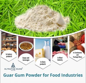 Guar Gum Powder for Food Industries