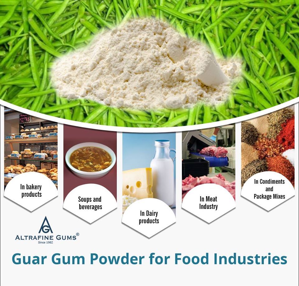 Guar Gum Powder for Food Industries