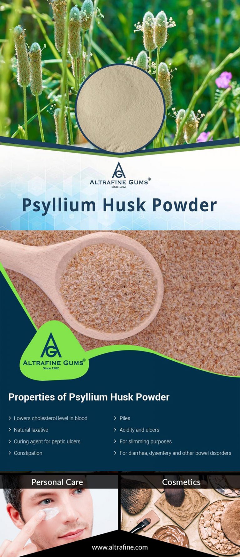 Psyllium Husk and Powder The Way to Incorporate It into the Diet