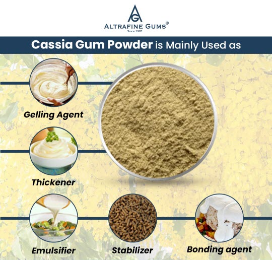 Cassia Gum Powder Used