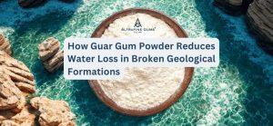 How Guar Gum Powder Reduces Water Loss in Broken Geological Formations