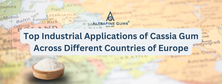 Top Industrial Applications of Cassia Gum Across Different Countries of Europe