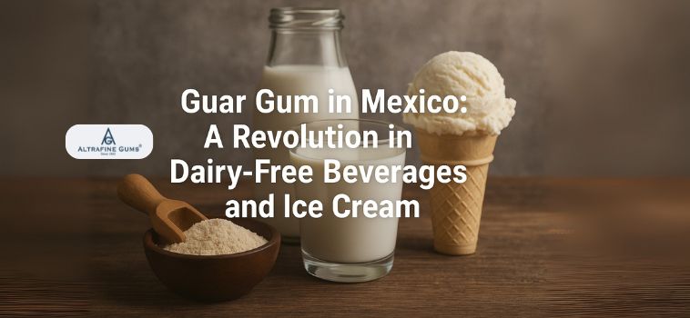 Guar Gum in Mexico: A Revolution in Dairy-Free Beverages and Ice Cream