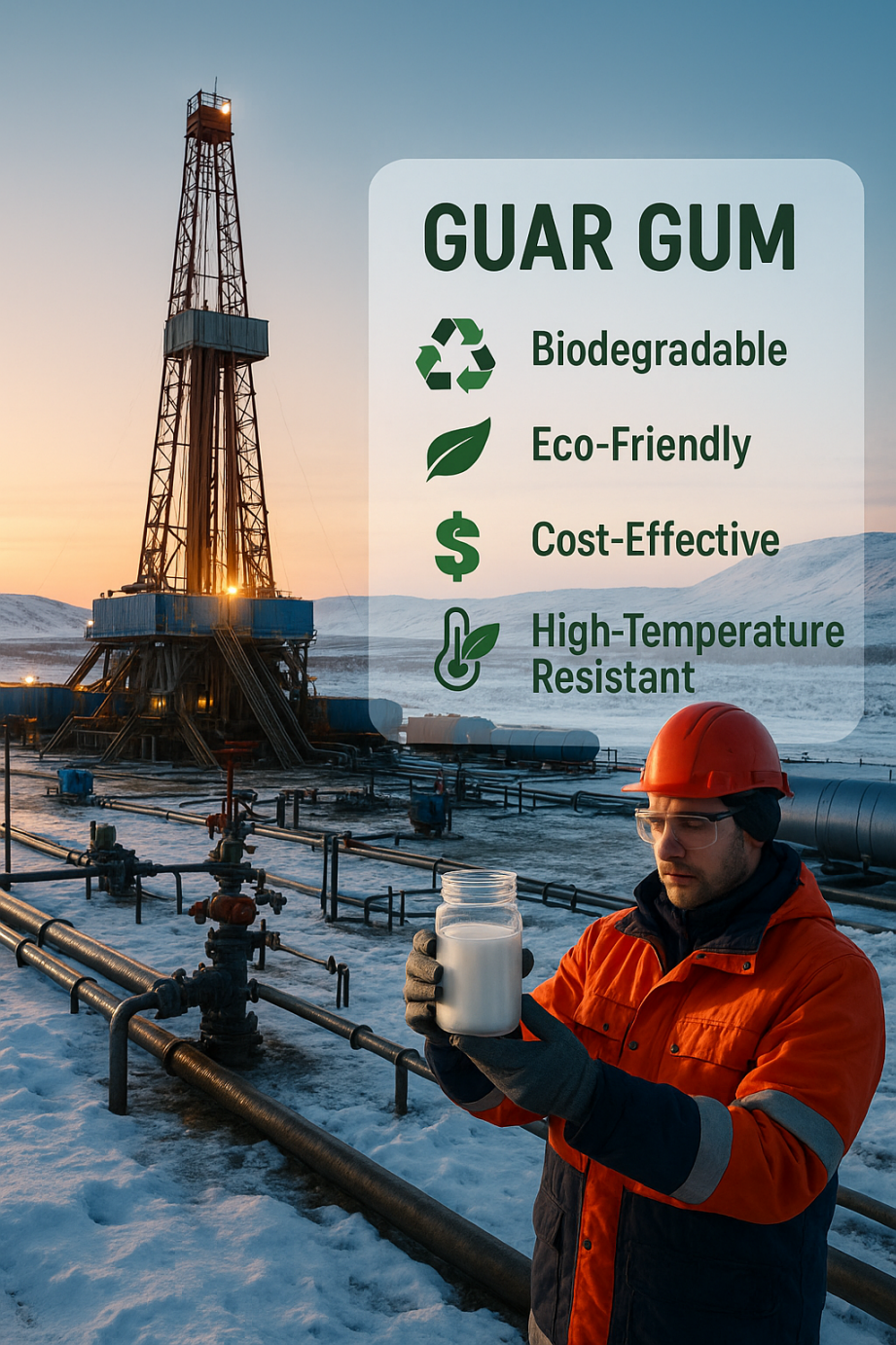 Advantages of Guar Gum Over Other Additives in Oil & Gas