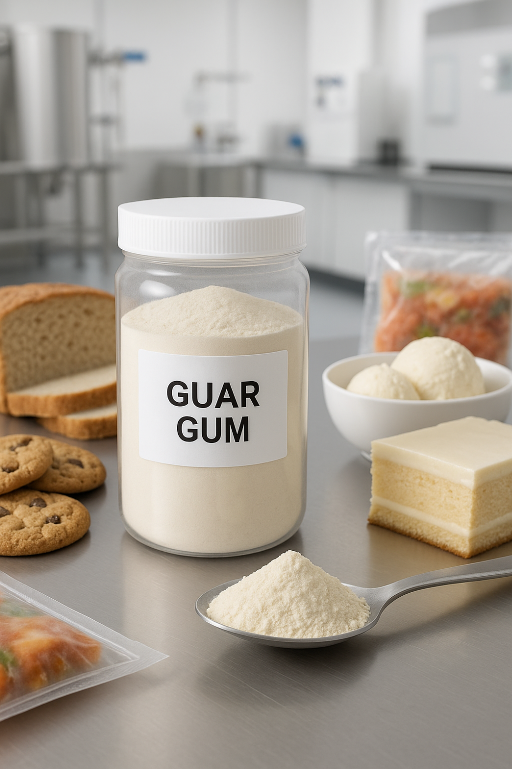 Applications of Guar Gum in Moisture-Sensitive Processed Foods