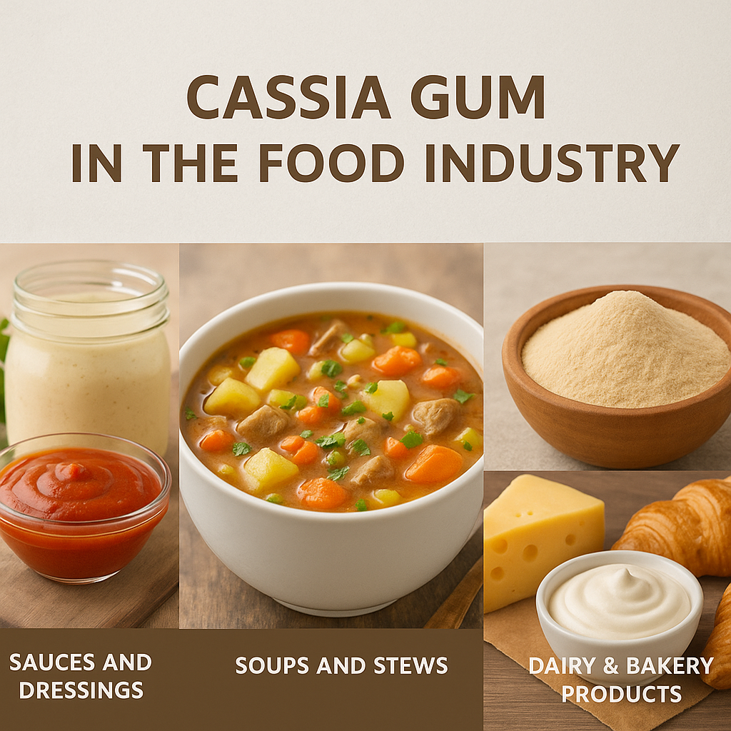 Cassia Gum Powder in Food Industry