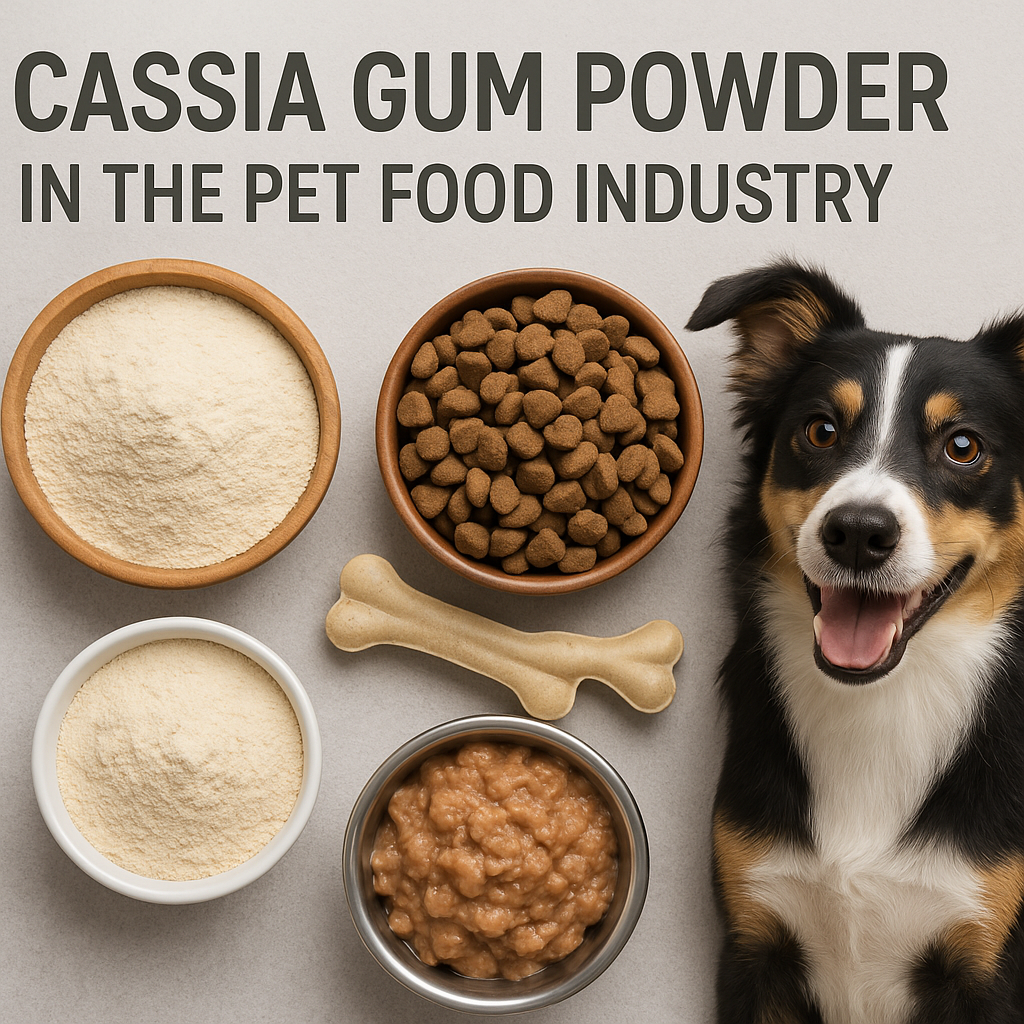 Cassia Gum Powder in Pet Food Industry