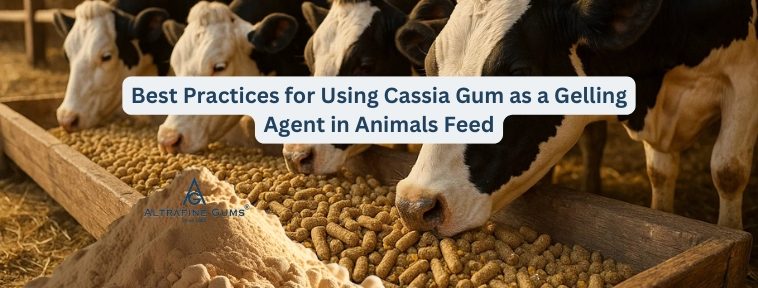 Best Practices for Using Cassia Gum as a Gelling Agent in Animals Feed