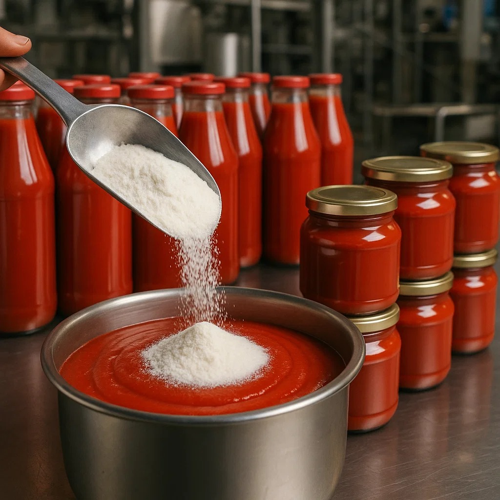 Guar Gum Powder Improves Ketchup Shelf Life