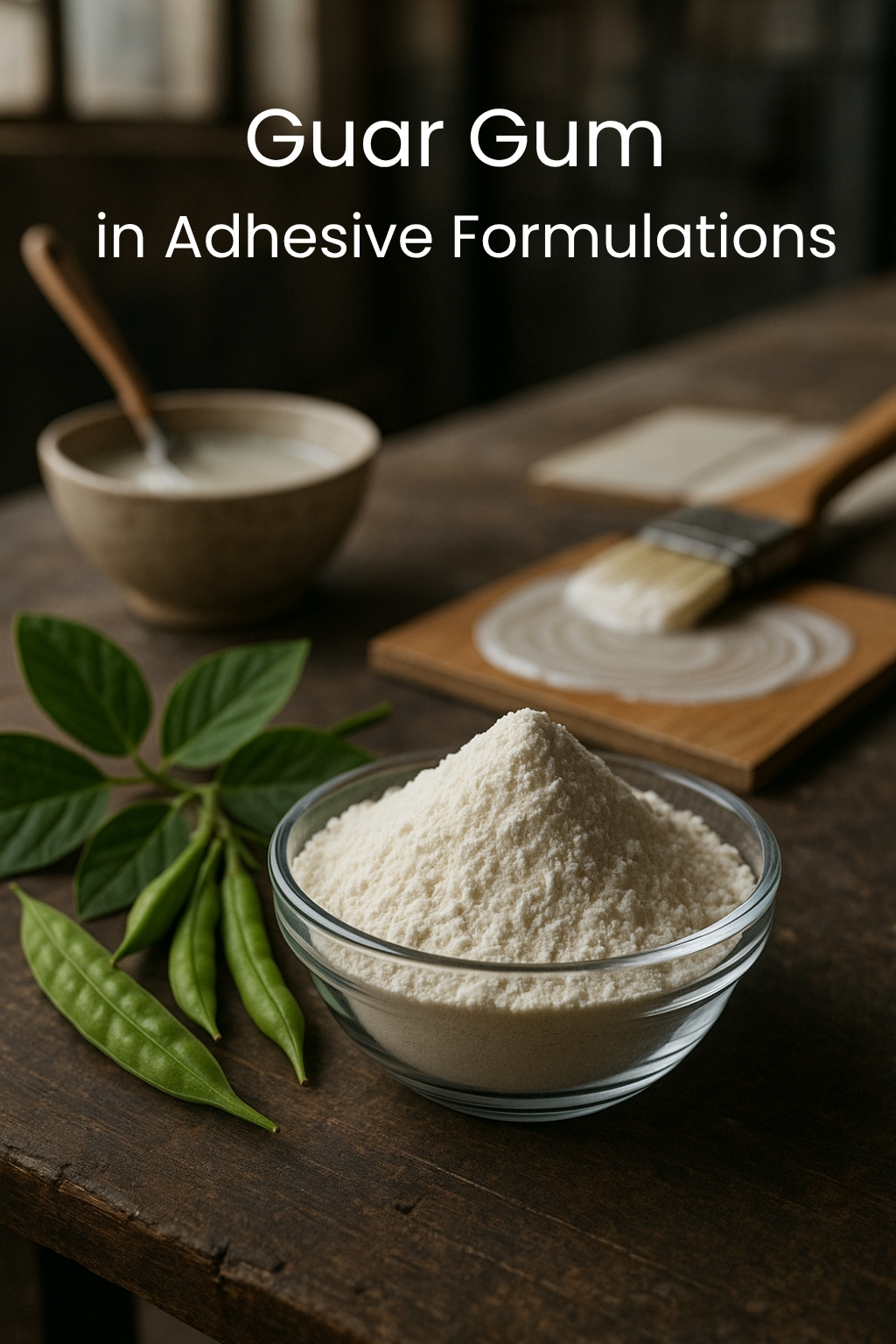Guar Gum in Adhesive Formulations