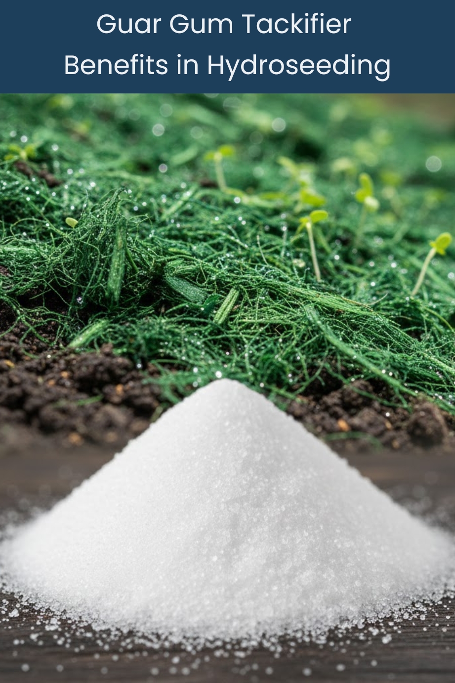 Guar Gum Tackifier Benefits in Hydroseeding