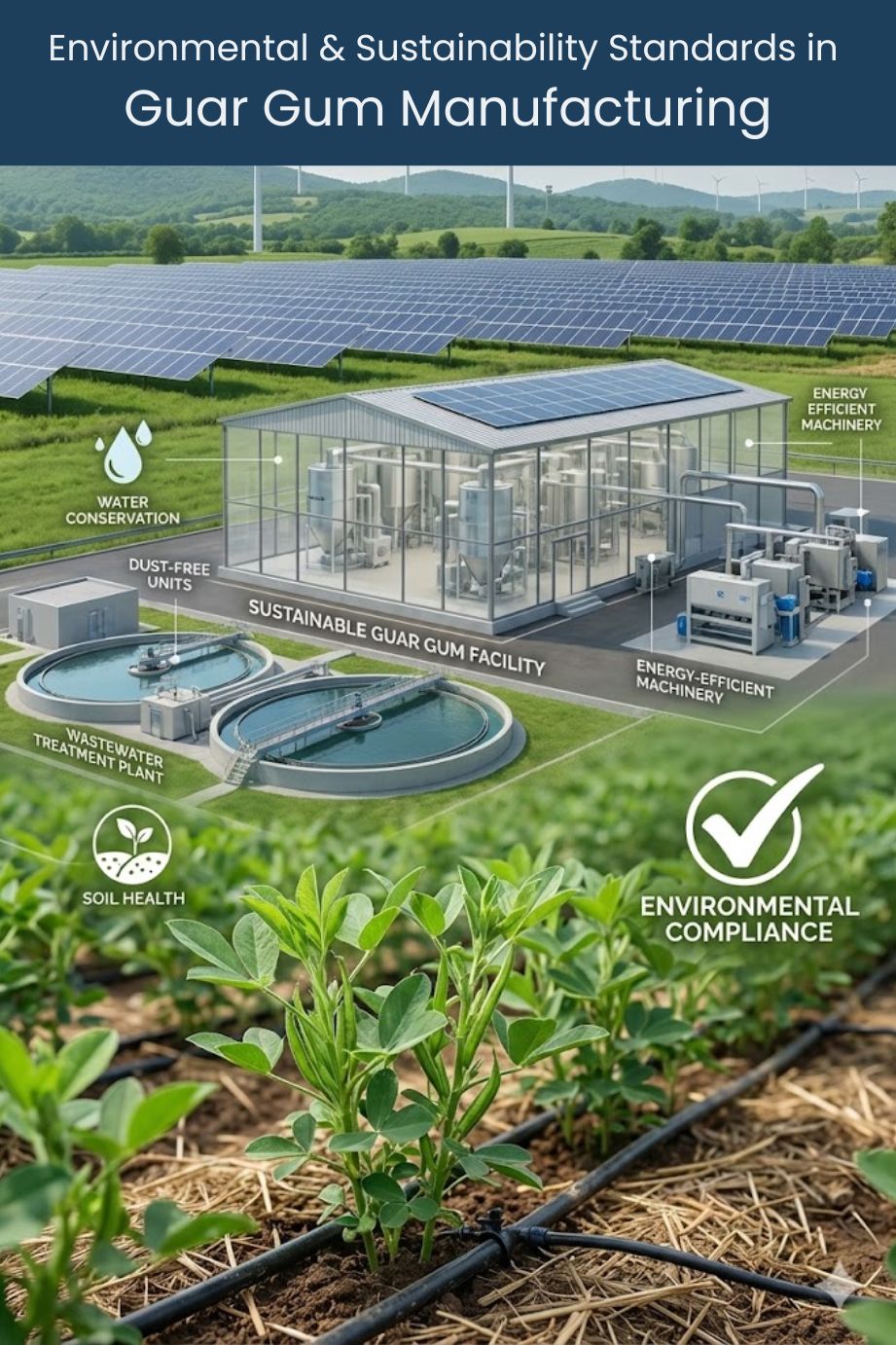 Environmental & Sustainability Standards in Guar Gum Manufacturing