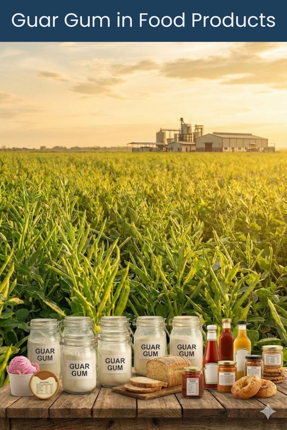 Guar Gum in Food Products