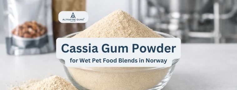 Cassia Gum Powder for Wet Pet Food Blends in Norway
