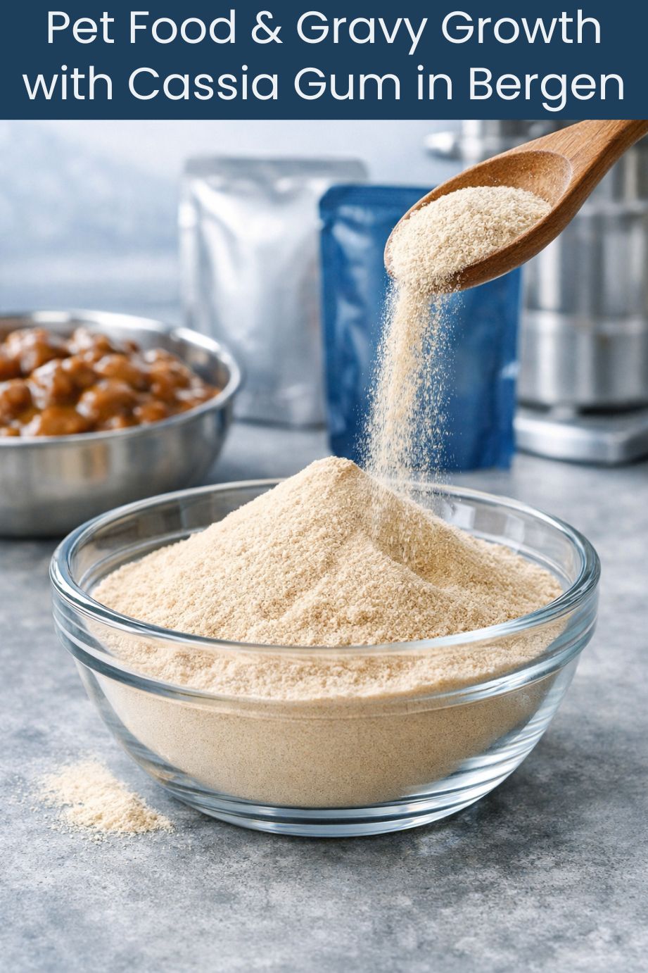 Pet Food & Gravy Growth with Cassia Gum in Bergen