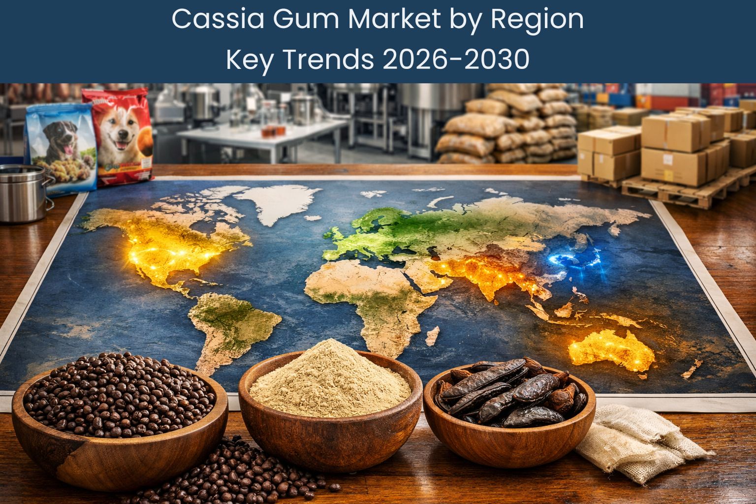 Cassia Gum Market by Region: Key Trends 2026–2030
