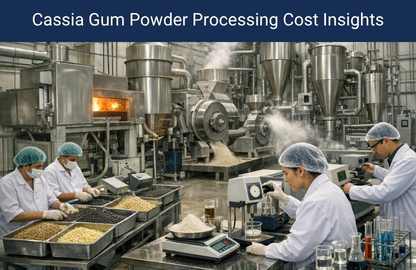 Cassia Gum Powder Processing Cost Insight