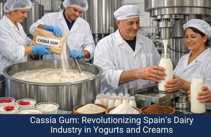 Cassia Gum: Revolutionizing Spain's Dairy Industry in Yogurts and Creams