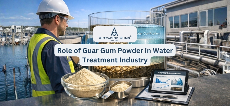 Role of Guar Gum Powder in Water Treatment Industry