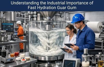 Understanding Industrial Importance Fast Hydration Guar Gum