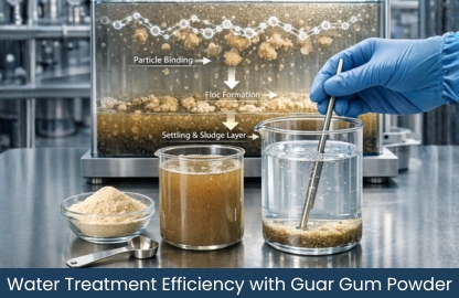 Guar Gum Powder for Water Treatment