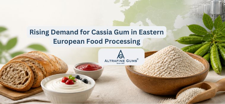 Rising Demand Cassia Gum Eastern European Food Processing
