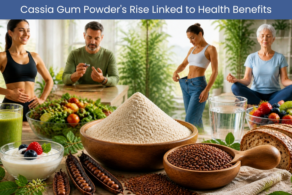 Health Benefits Driving the Growth of Cassia Gum Powder