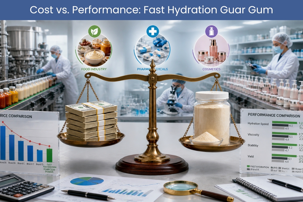 Cost vs. Performance: Fast Hydration Guar Gum