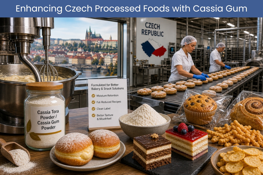 Enhancing Czech Processed Foods with Cassia Gum