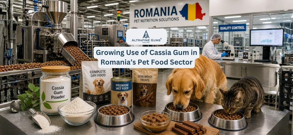 How Romanian Pet Food Manufacturers Are Adopting Cassia Gum?