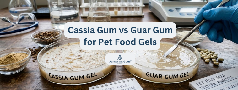 Cassia Gum vs Guar Gum: Which Hydrocolloid Is Better for Pet Food Gels?