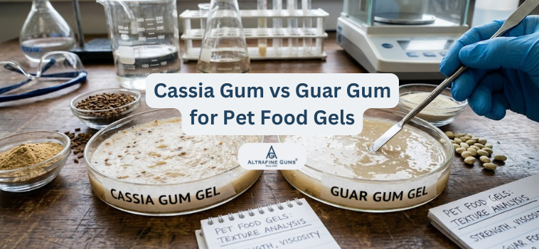 Cassia Gum vs Guar Gum: Which Hydrocolloid Is Better for Pet Food Gels?