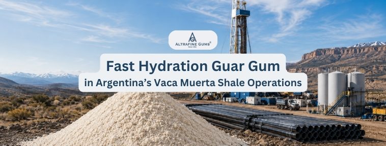 Fast Hydration Guar Gum in Argentina’s Vaca Muerta Shale Operations