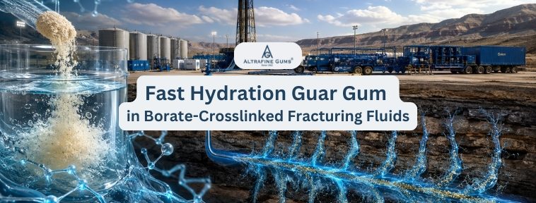 Fast Hydration Guar Gum in Borate-Crosslinked Fracturing Fluids: Chemistry and Field Performance