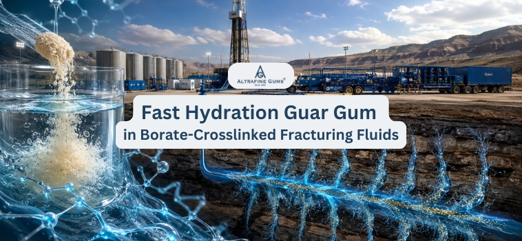 Fast Hydration Guar Gum in Borate-Crosslinked Fracturing Fluids: Chemistry and Field Performance