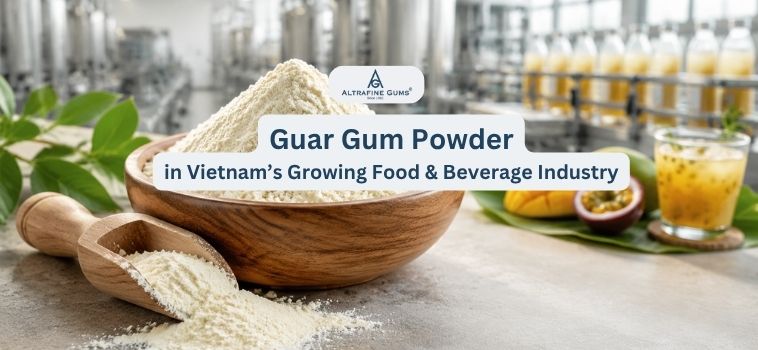 Guar Gum Powder in Vietnam’s Growing Food and Beverage Industry