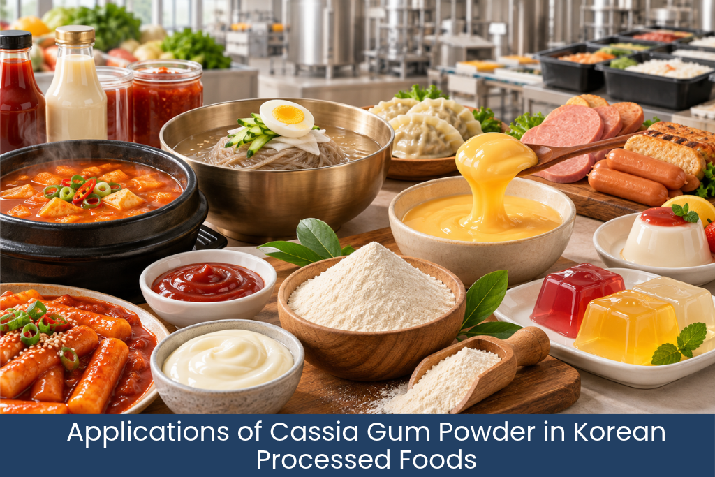 Korean Dairy Drinks Guar Gum Texture Suspension Shelf Stability